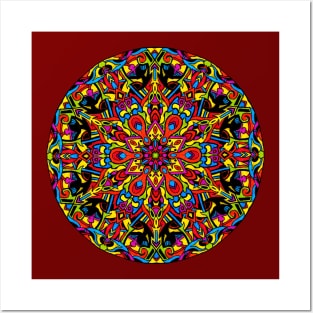 Vibration Mandala Posters and Art